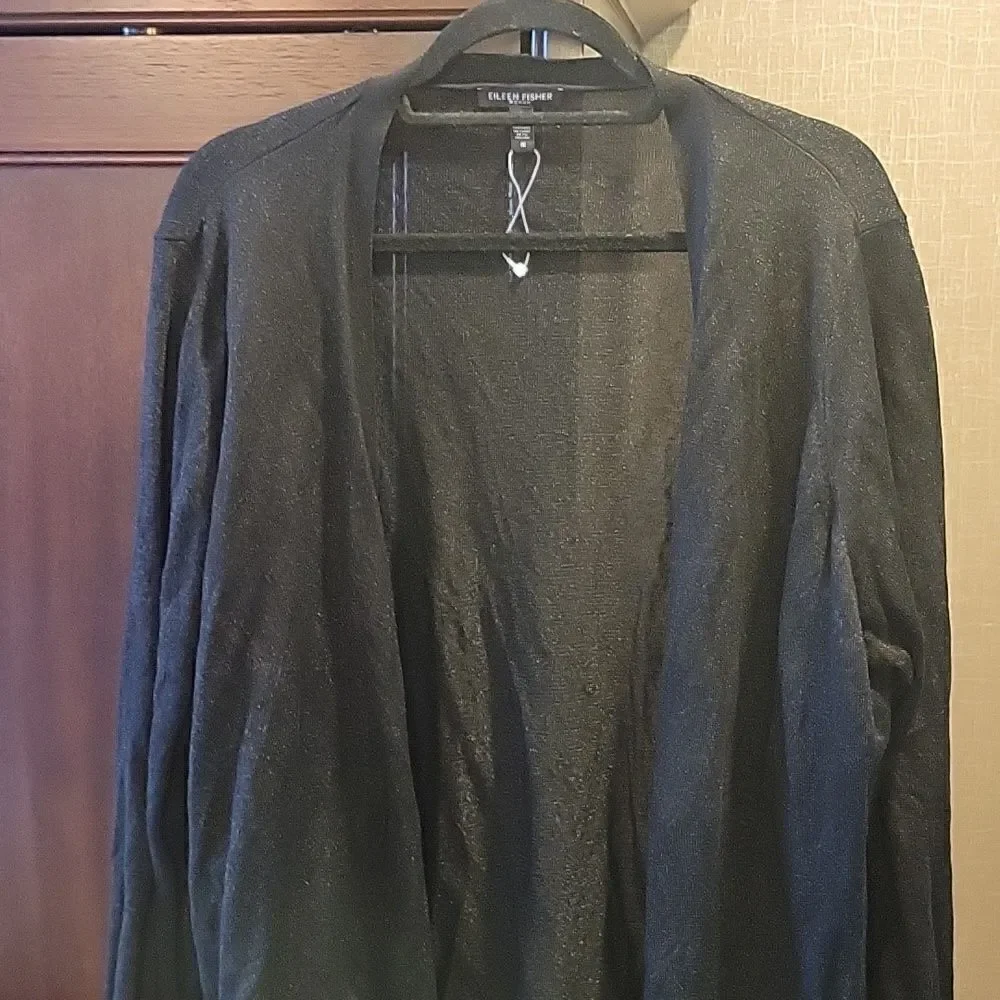 Eileen Fisher Open Front Cardigan